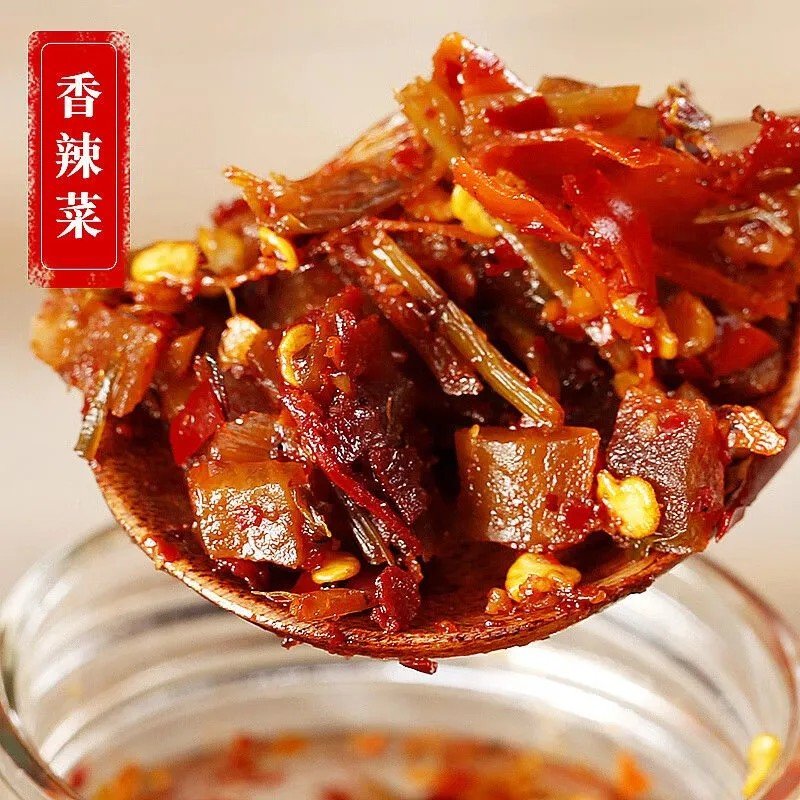 正品老干妈香辣菜18g袋装陶华碧贵州风味特产下饭菜榨菜开胃拌饭