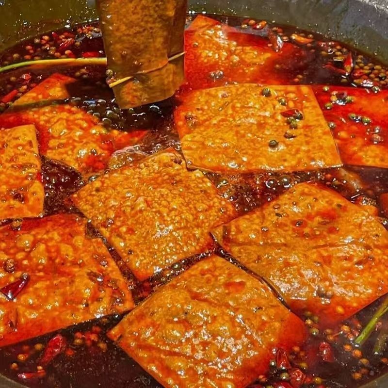 地道四川风味牛皮豆干五香麻辣豆干老卤慢卤入味薄韧劲道