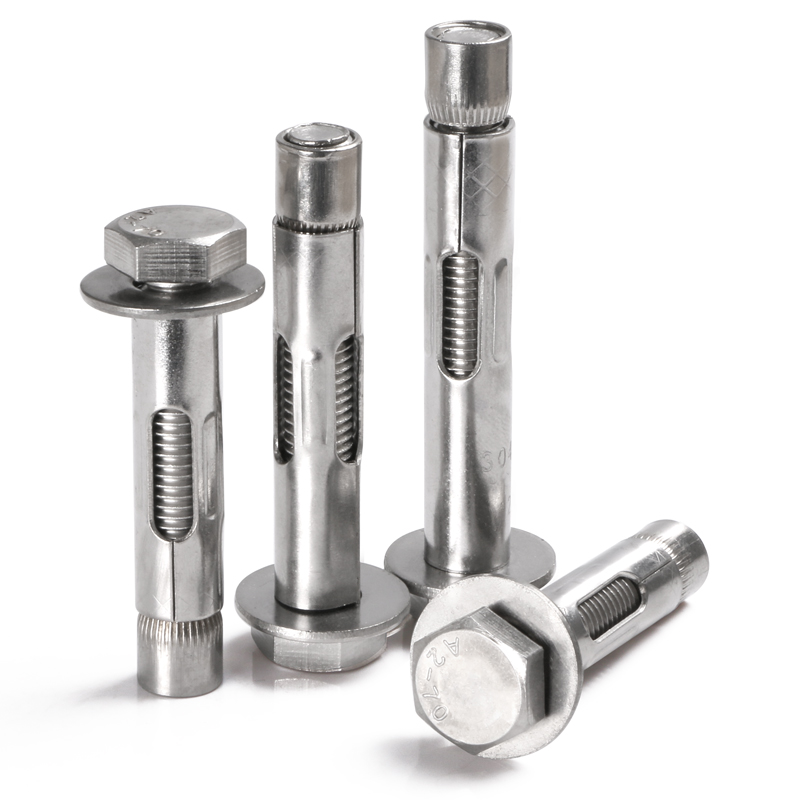 六角膨胀螺丝外六角膨胀螺栓铁拉爆炸螺钉金属H膨胀钉M5M6M8M10M1