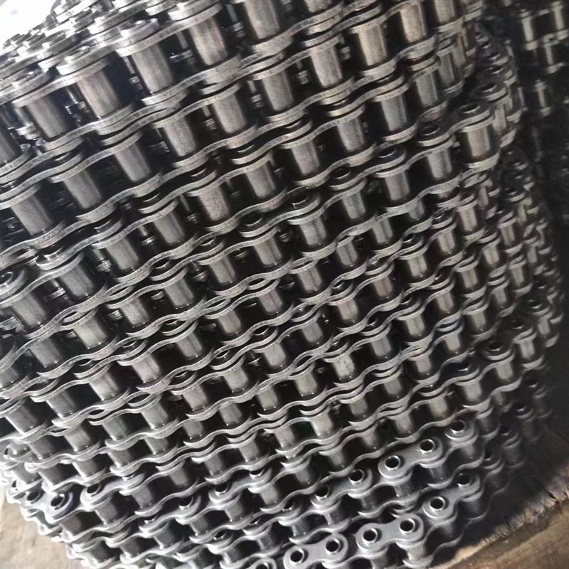 链条06B/0e8B/10A/12A/16A/20A/24A/28A/32A单排双排三双节距链条