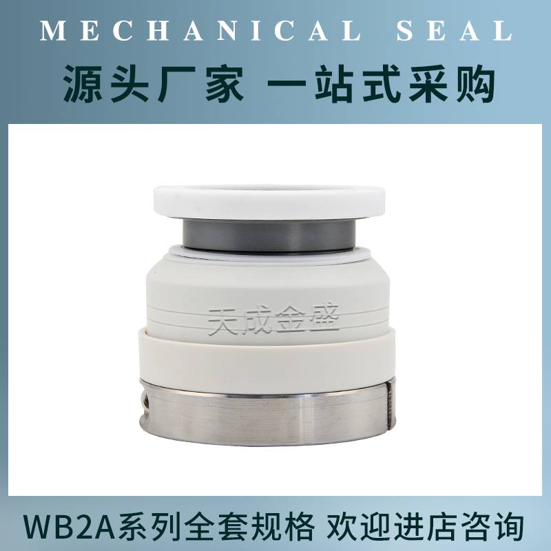 新款WB2A-35/40/45机械密封化工泵水封机封耐酸碱四氟FSB/IHF水泵