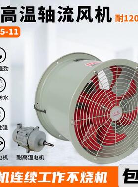 新款浙江沈力CT35-11耐高温120度防油防水轴流风机管道式厨房包邮