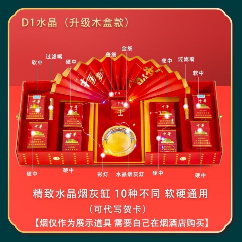 装烟礼盒烟盒包装礼盒荷花送男朋友七夕礼物送男生放烟空盒烟惊喜