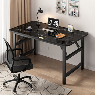书桌可折叠办公桌卧室家用简易小桌子学习写字 IKEA宜家电脑桌台式