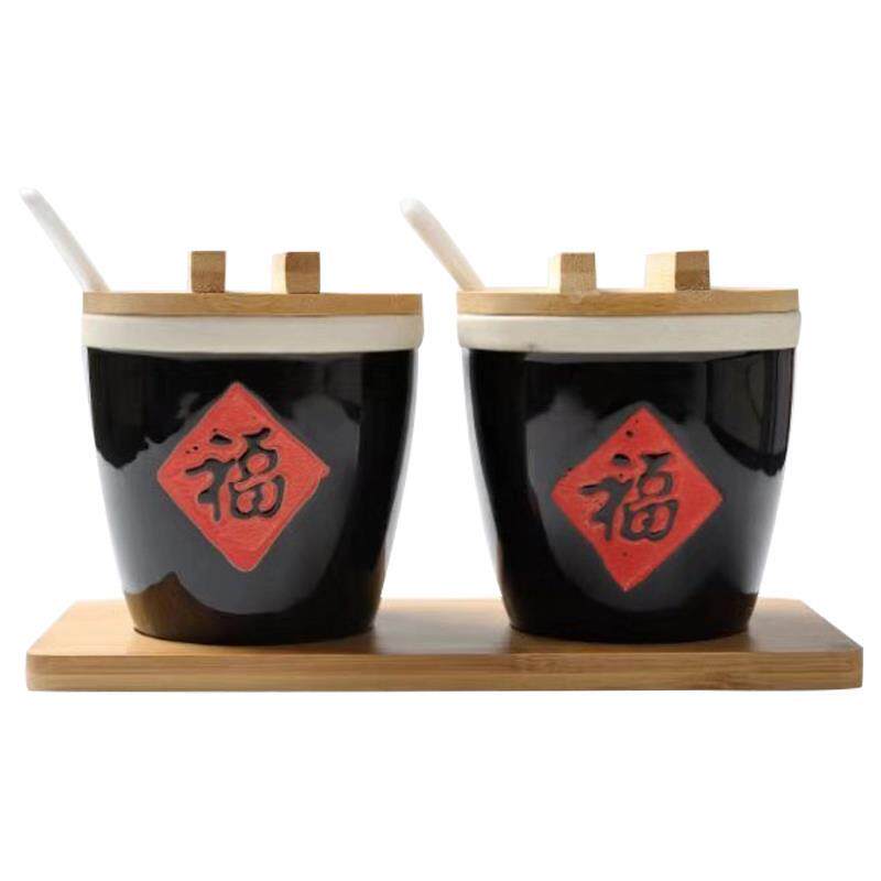 陶瓷杯复古 怀旧 泡豆缸手工小福缸 陶瓷杯带盖 小酒杯 陶瓷 传统