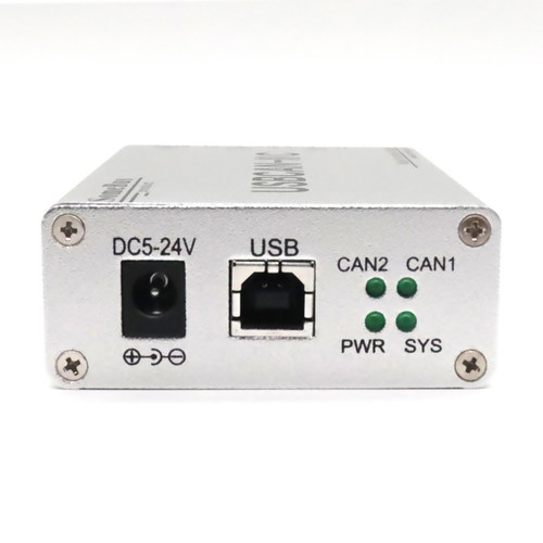USB转CAN模块USBCAN-II C总线分析仪USB CAN卡新能源汽车CAN调试