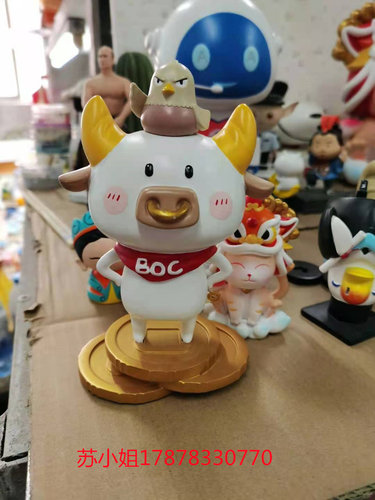 盲盒手办定制树脂卡通公仔吉祥物定做pvc注塑玩偶摆件工艺品订制