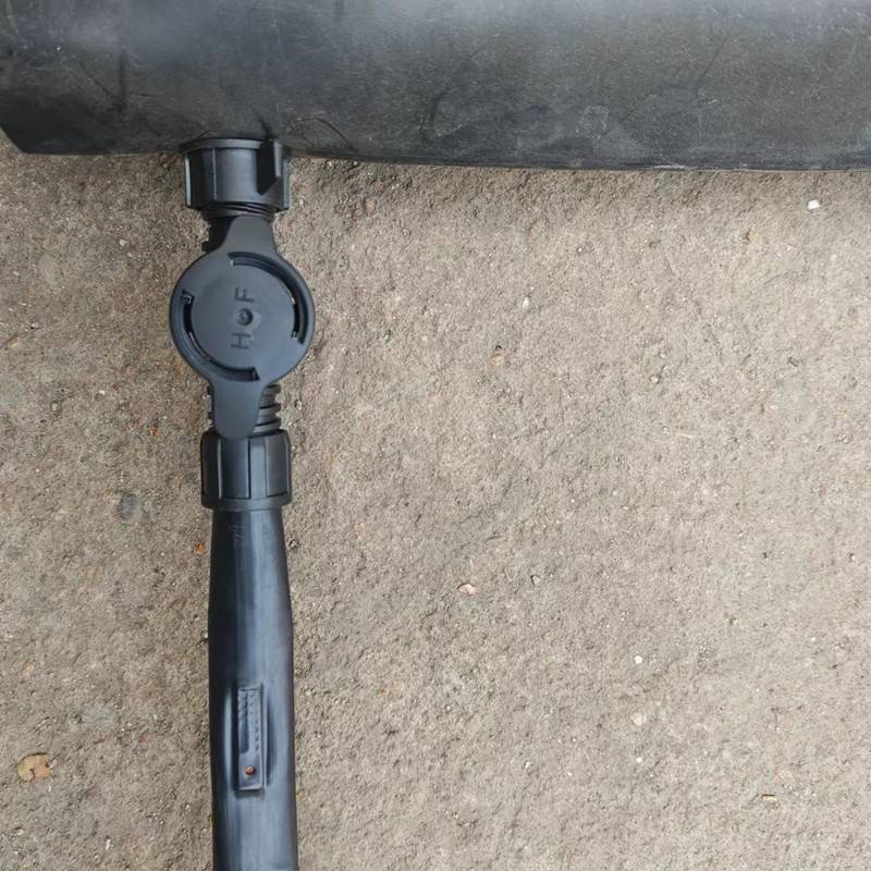 软带旁通阀16毫米贴片滴灌带软管开关接头农用水带主管锁母阀门