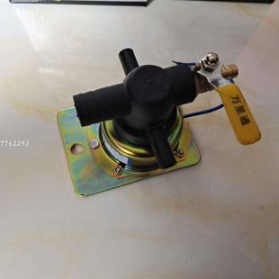 放水开关12V24V重汽货车淋水电磁阀轮胎滴水刹车万里通铜线 电磁式