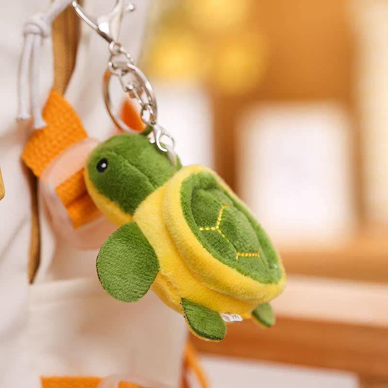 Little Turtle Pendant Doll Girl's Cute Plush Doll Penda
