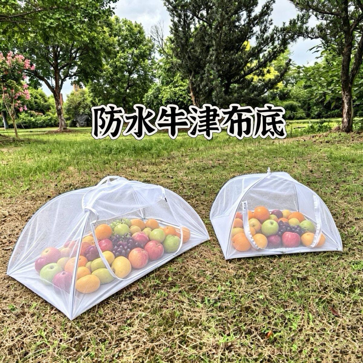 户外防虫防蝇网纱食物罩