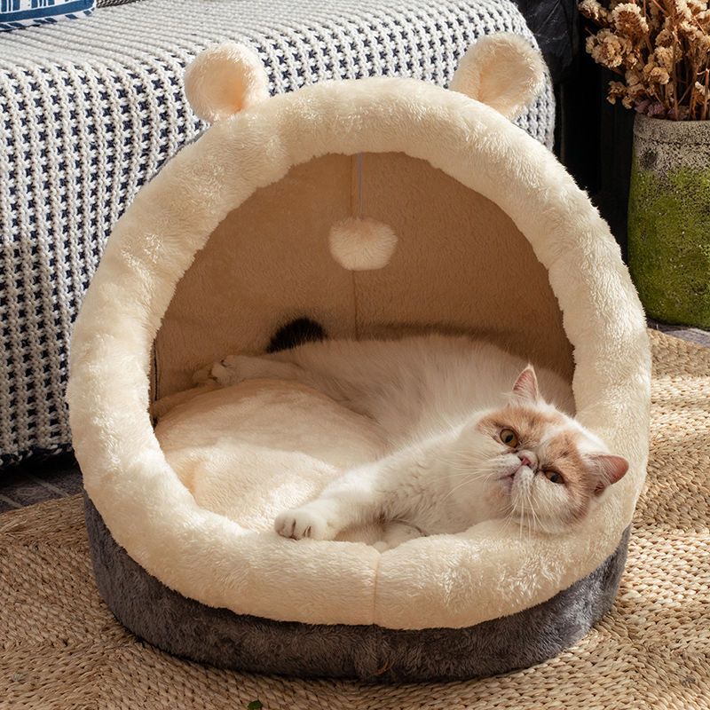 猫窝四季通用封闭式房子