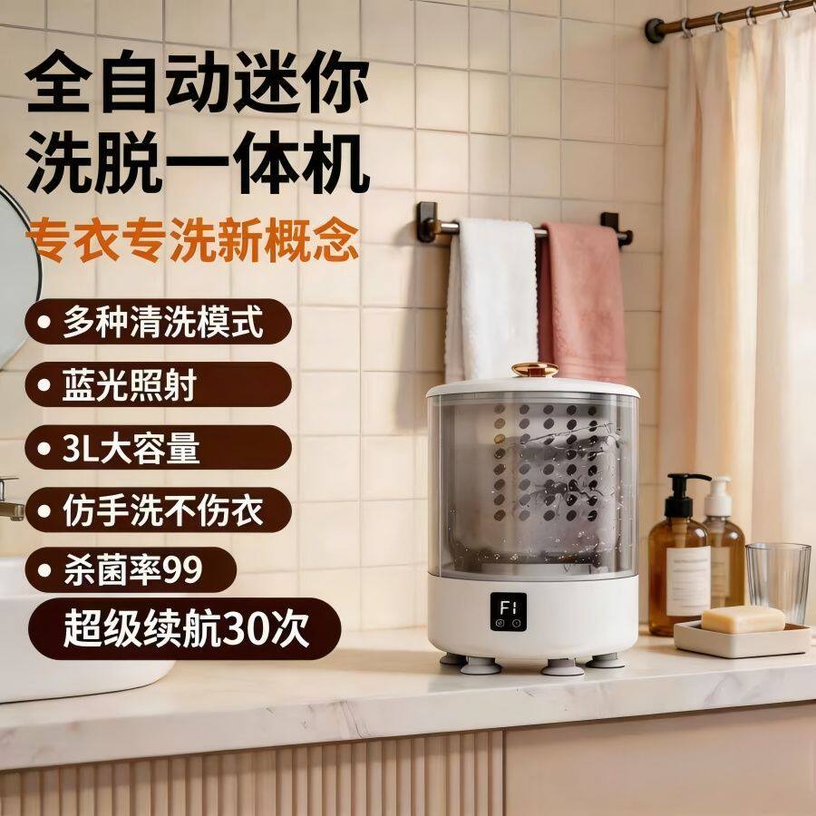 迷你内衣洗衣杯免安装小
