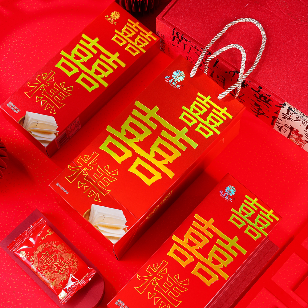 大糕喜糕阜宁大糕云片糕订婚结婚婚礼摆台回礼盒装