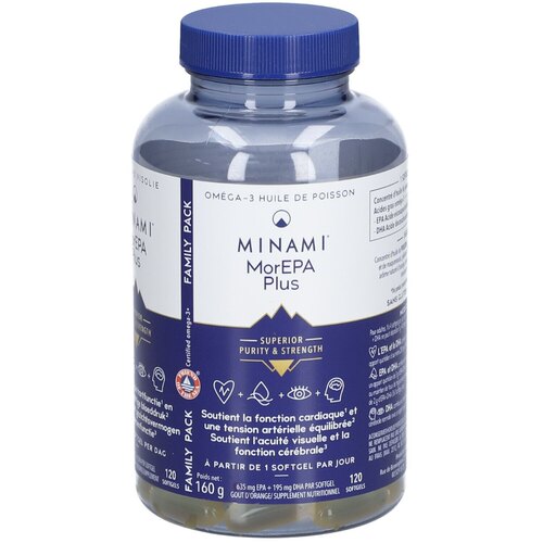 Minami MorEPA Plus 92%纯度鱼油 60粒/120粒
