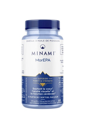 Minami MorEPA 深海鱼油含EPA 和 DHA 60粒/120粒