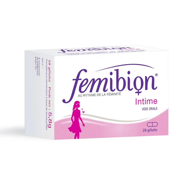 法国本土版Femibion伊维安益生菌女性私密口服胶囊菌群妇科28粒