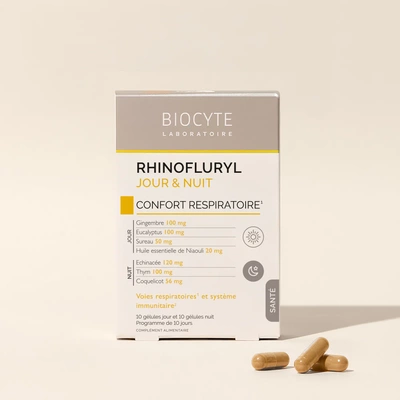 法国本土版Biocyte RHINOFLURYL 缓解鼻塞 感mao 增加免Yi