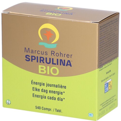 Marcus  rohrer spirulina有机螺旋藻补充装540粒日期到2028年