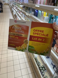 法国版富泰 Forte pharma蜂王浆 40支 每只10ml含1000mg蜂王浆