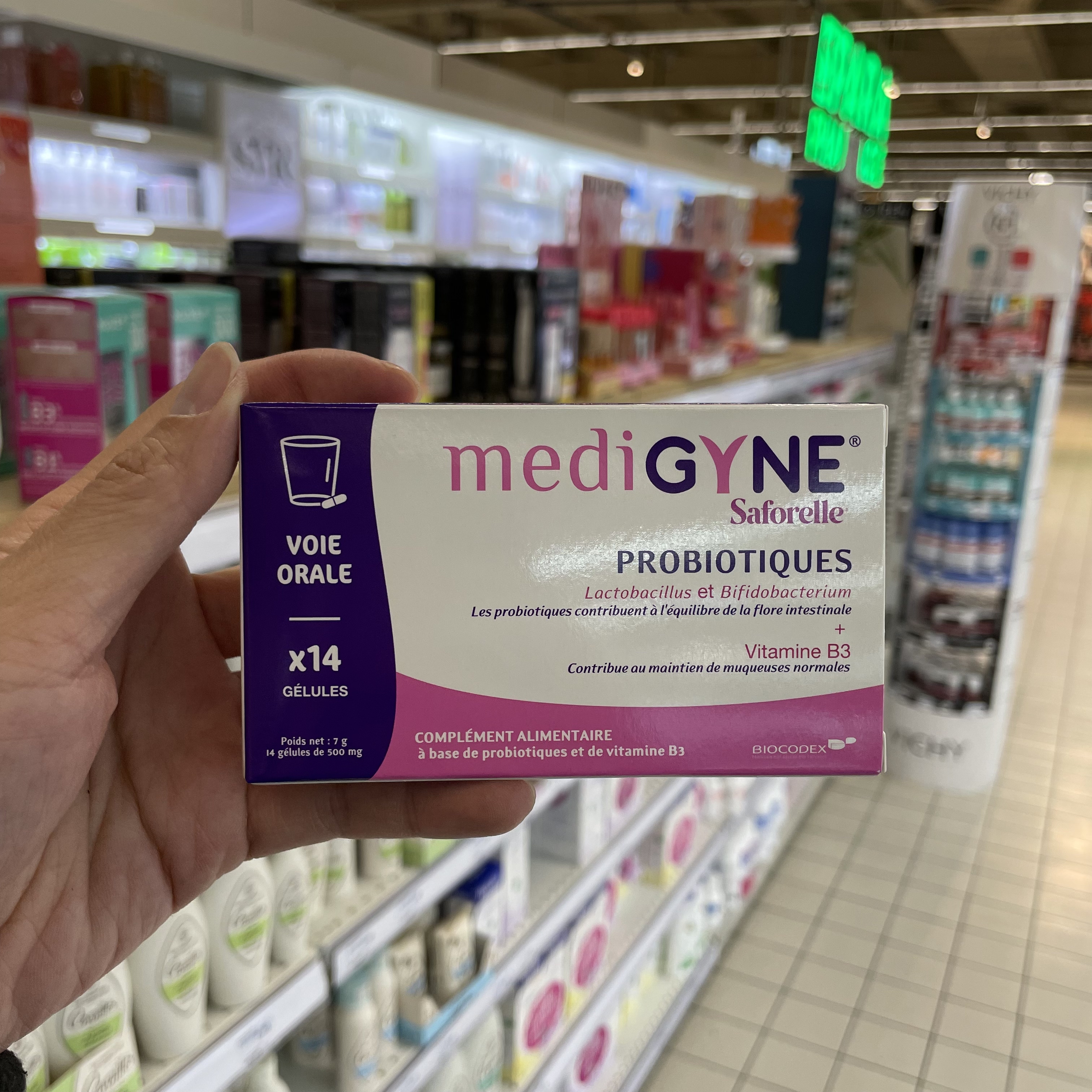 法国本土版medigyne妇科栓新品口服益生菌可排毒调节平衡去味