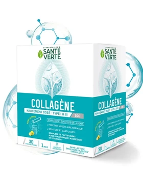 法国本土版Sante Verte Collagene 胶原蛋白粉30条
