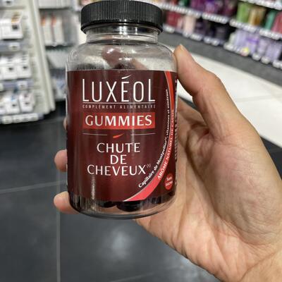 法国本土版 Luxeol 防脱生发软糖 60粒 一个月量