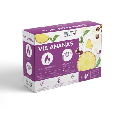 法国本土版Eric Favre助燃饮植物提取纤体补充剂有助于清体内杂素