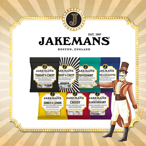 进口英国润喉糖JAKEMANS