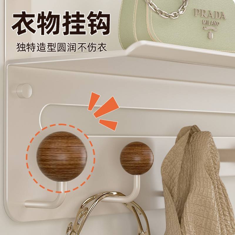 后挂钩挂衣门免打孔入架户玄服关门高门后上神衣室置器卧05224物