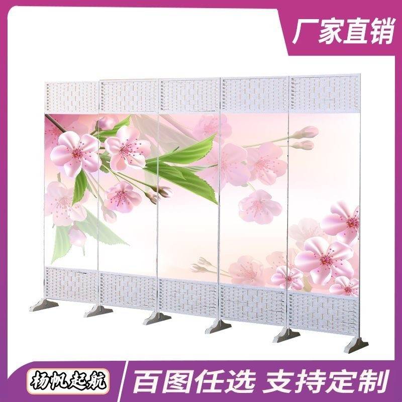 生框隔中式卧店断屏风隔折客厅饮室遮叠挡白简28405约现代移养动