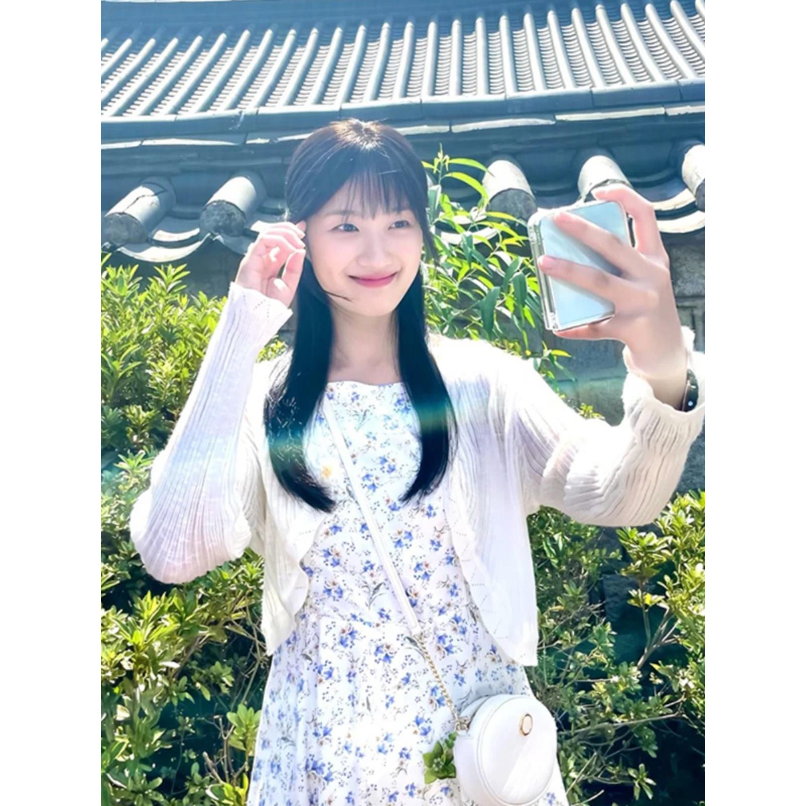 背着善宰跑金惠允同款碎花裙女夏季吊带连衣裙显瘦a字小个子短裙