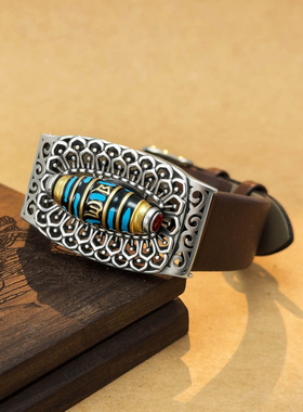 新款九眼转动天珠手链男女新款复