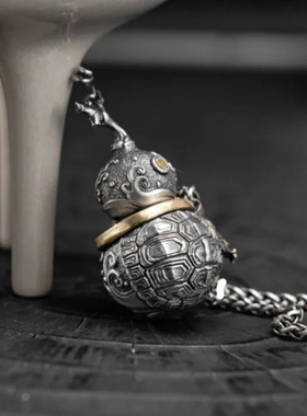 新款芦玄甲龙葫芦吊坠中国风福禄