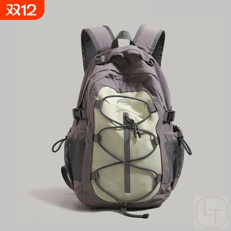 双肩包旅行大容量背包2025新款徒步登山包女生电脑包防水