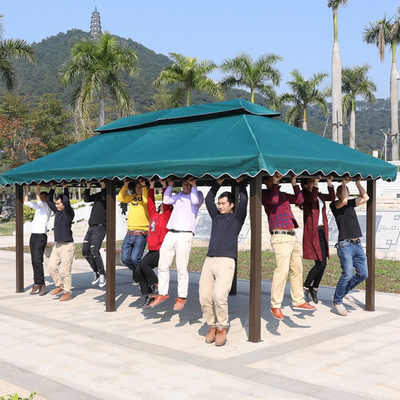 户外广告帐篷四脚雨棚农家乐露天凉亭帐蓬伞展销活动遮阳棚印字