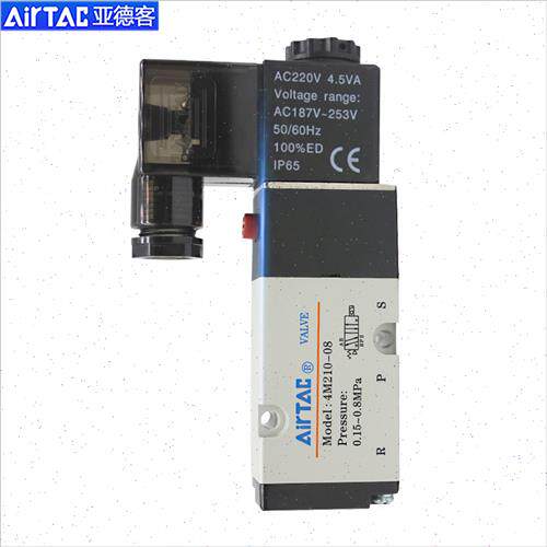 电磁阀气动f阀控制二位五通4M120/4M210/4M220/4M320/4M310i.