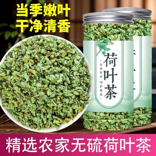 新鲜醇厚新采荷叶茶微山湖泡水新鲜荷叶颗粒干净无杂肚子泡茶搭配