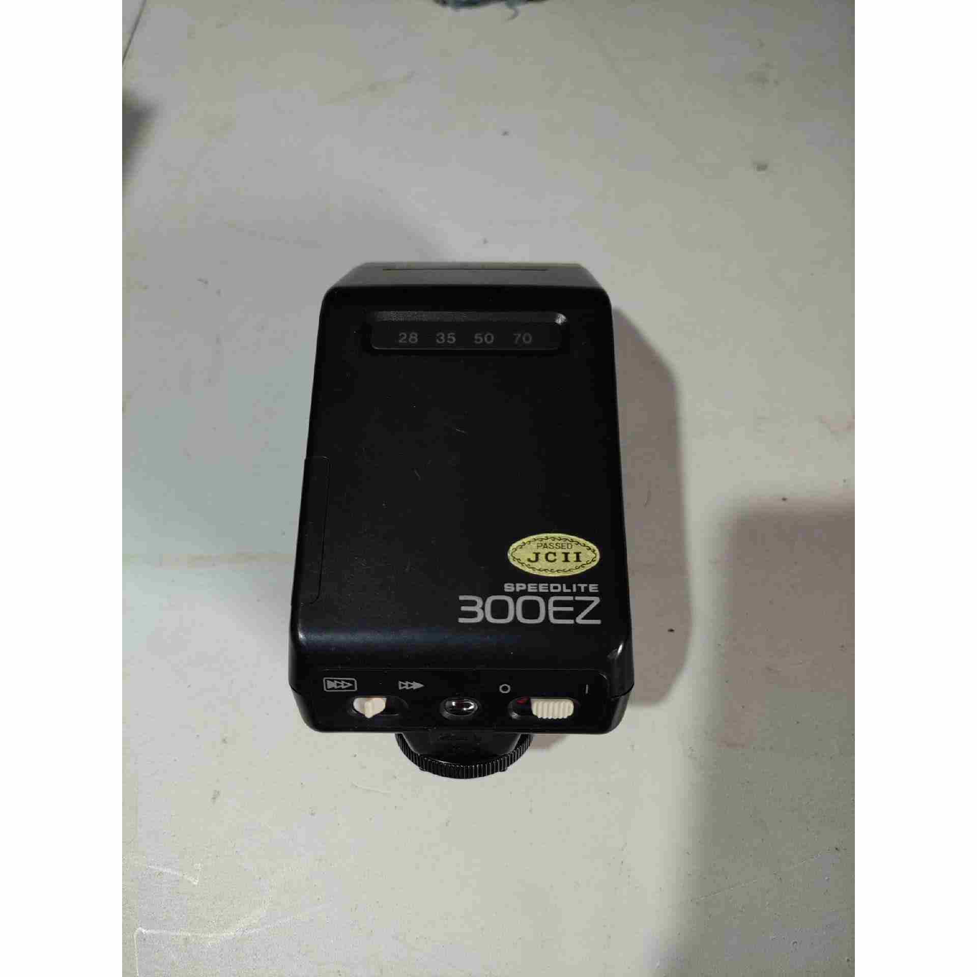 佳能Speedlite 300EZ 闪光灯 胶片机闪光灯 搭，不是实价