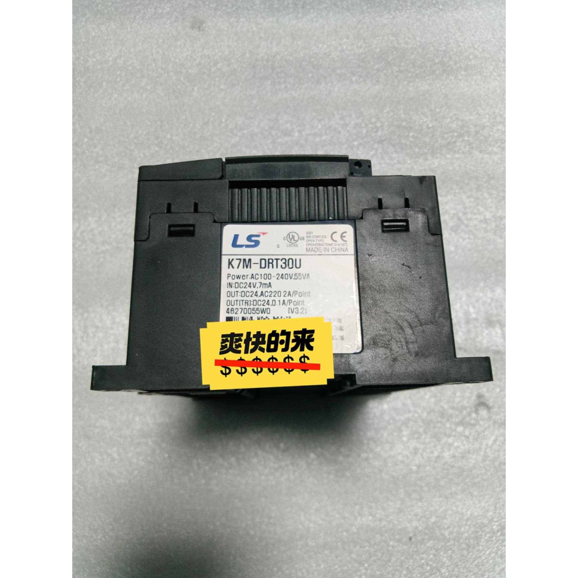 LG产电PLC拆机二手K7M-DRT30U，，不是实价