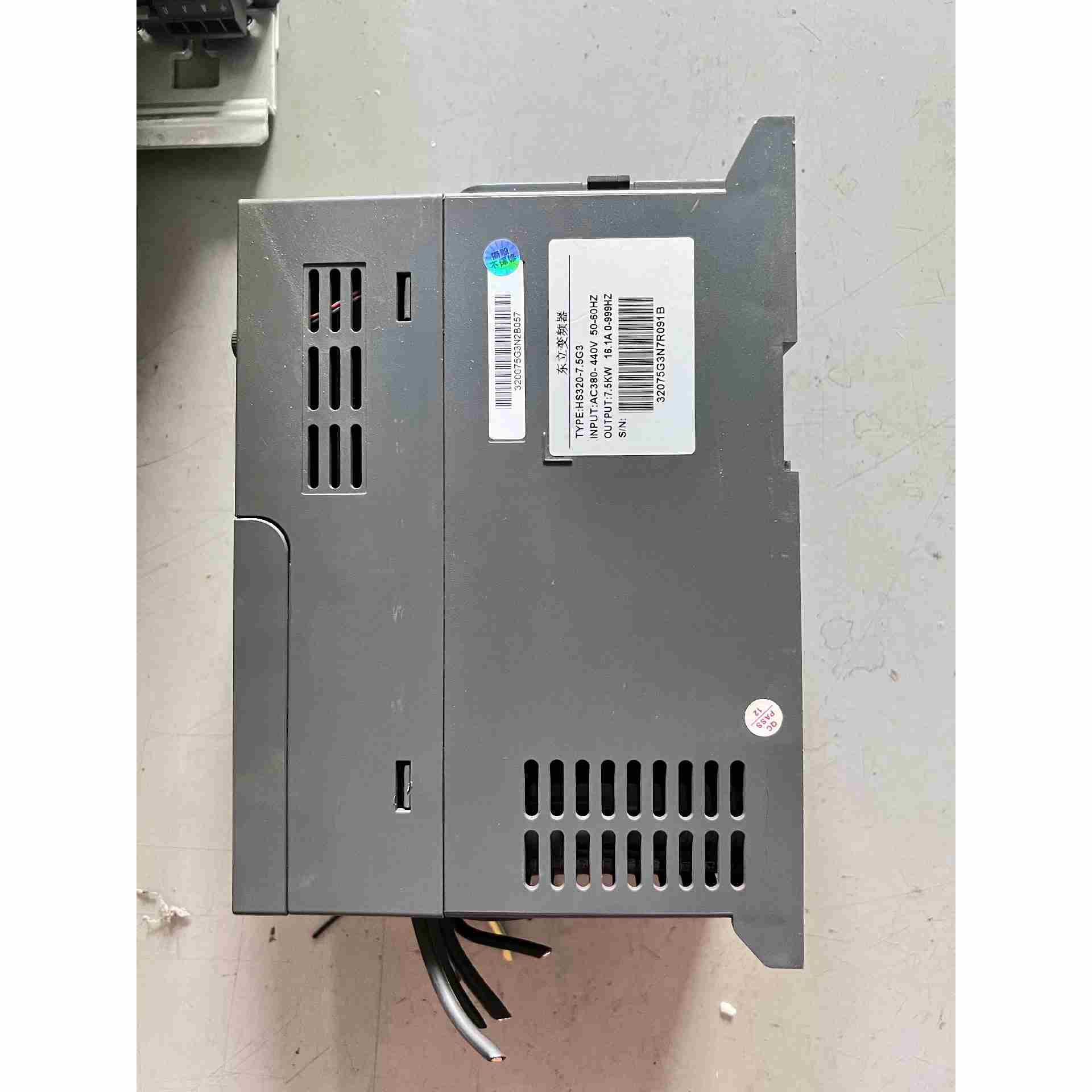 HS320-7.5G3 东立变频器，7.5KW，380V，不是实价