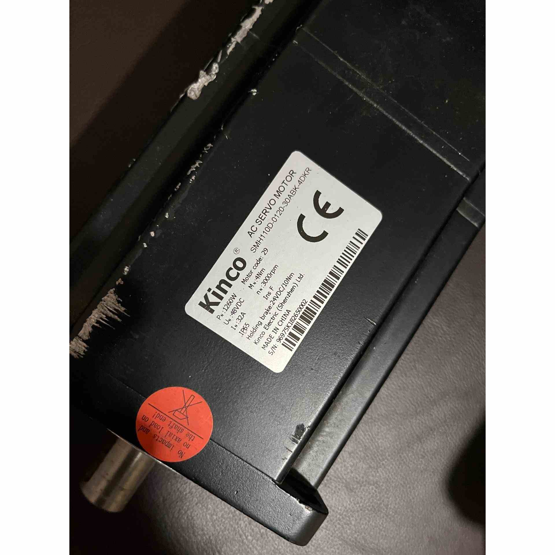 步科伺服电机SMH110D-0120-30ABK-4DKR，不是实价