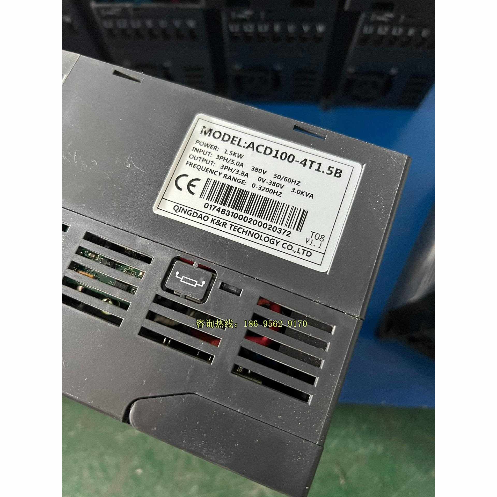 成色新科润变频器 acd100-4t1.5b 1.5kw 3,不是实价