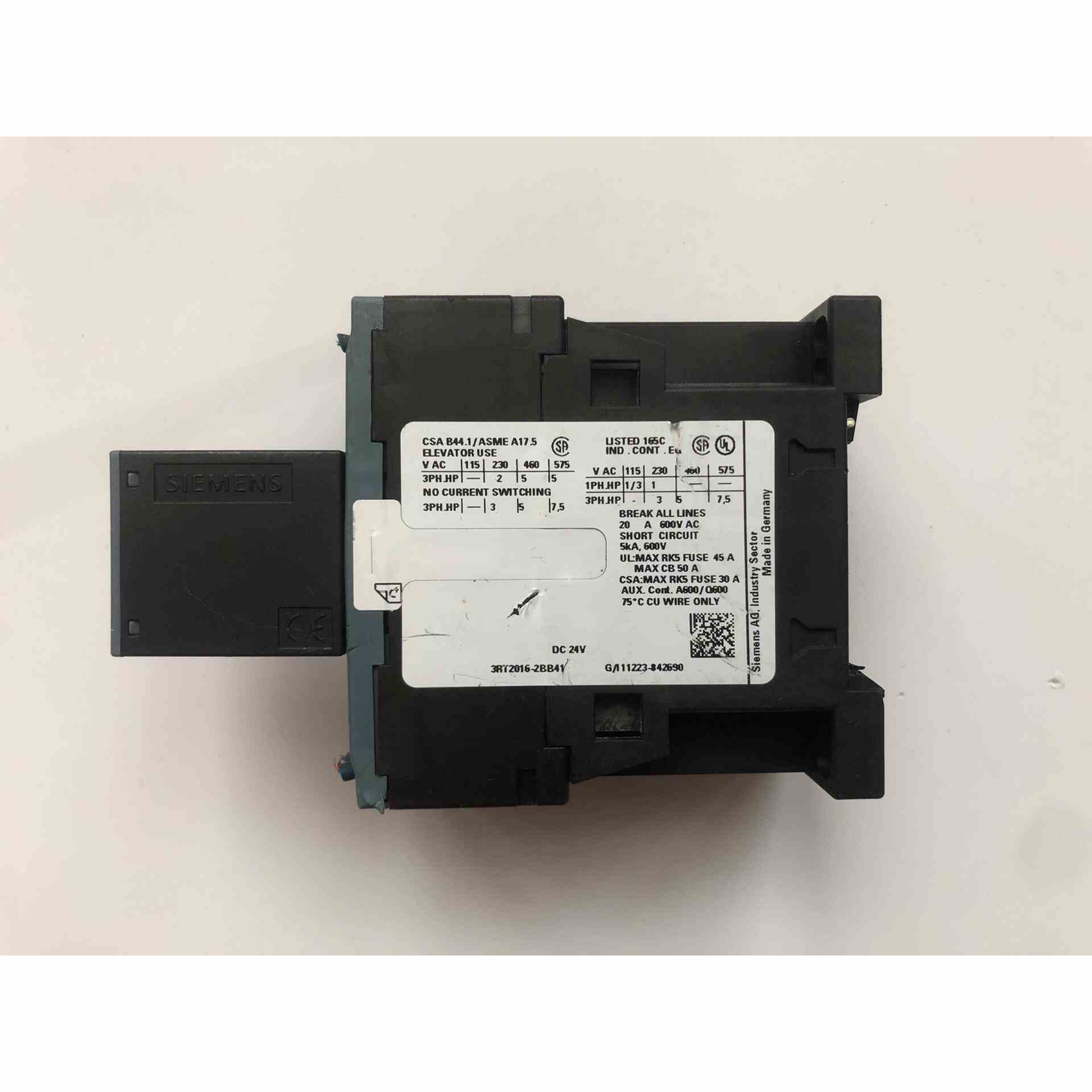 触器 3RT2016-2BB41 拆机#SIEM，不是实价