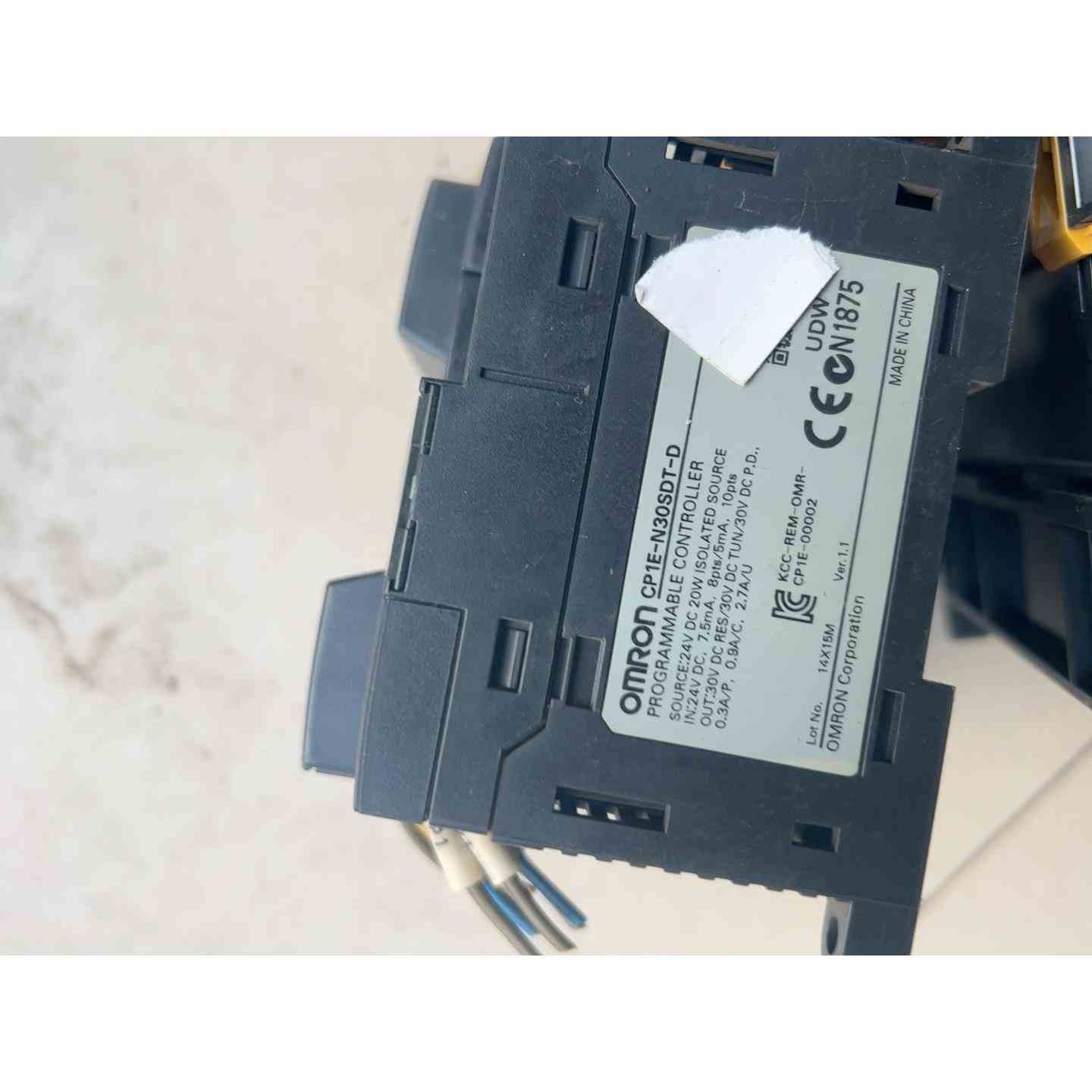 出拆机欧姆龙PLC,型号CP1E-N30SDT-D,CP1W,不是实价