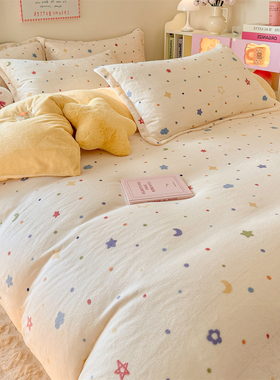 定做订制加厚牛奶绒被套被罩法莱绒宝宝毛绒150*215*229*230*250