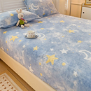 190 定做订制牛奶绒宝宝毛绒床笠榻榻米床罩套90 150 135 200 120