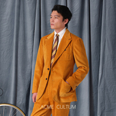 男休闲夹克 AC纯棉灯芯绒无结构西服套装 Suit Ride联名限定