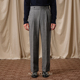 长裤 Acme 男正装 法兰绒亲王格单褶直筒西裤 cultum美利奴羊毛冬季