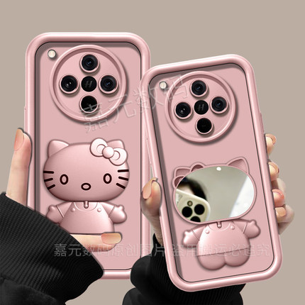 适用于OPPOfindx8手机壳Findx7Pro新款Findx6kitty支架Findx5不顶膜Findx3全包围硅胶防摔金属漆天眼阶梯高级